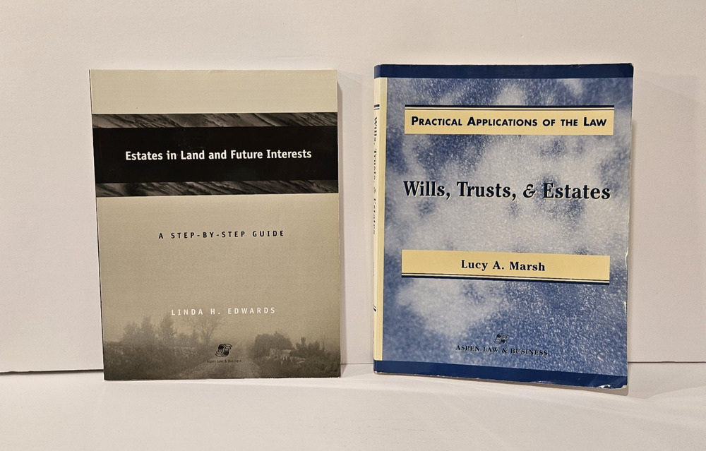 2 Property Law Book Bundle Estates in Land Future Interests Wills Trusts Estates